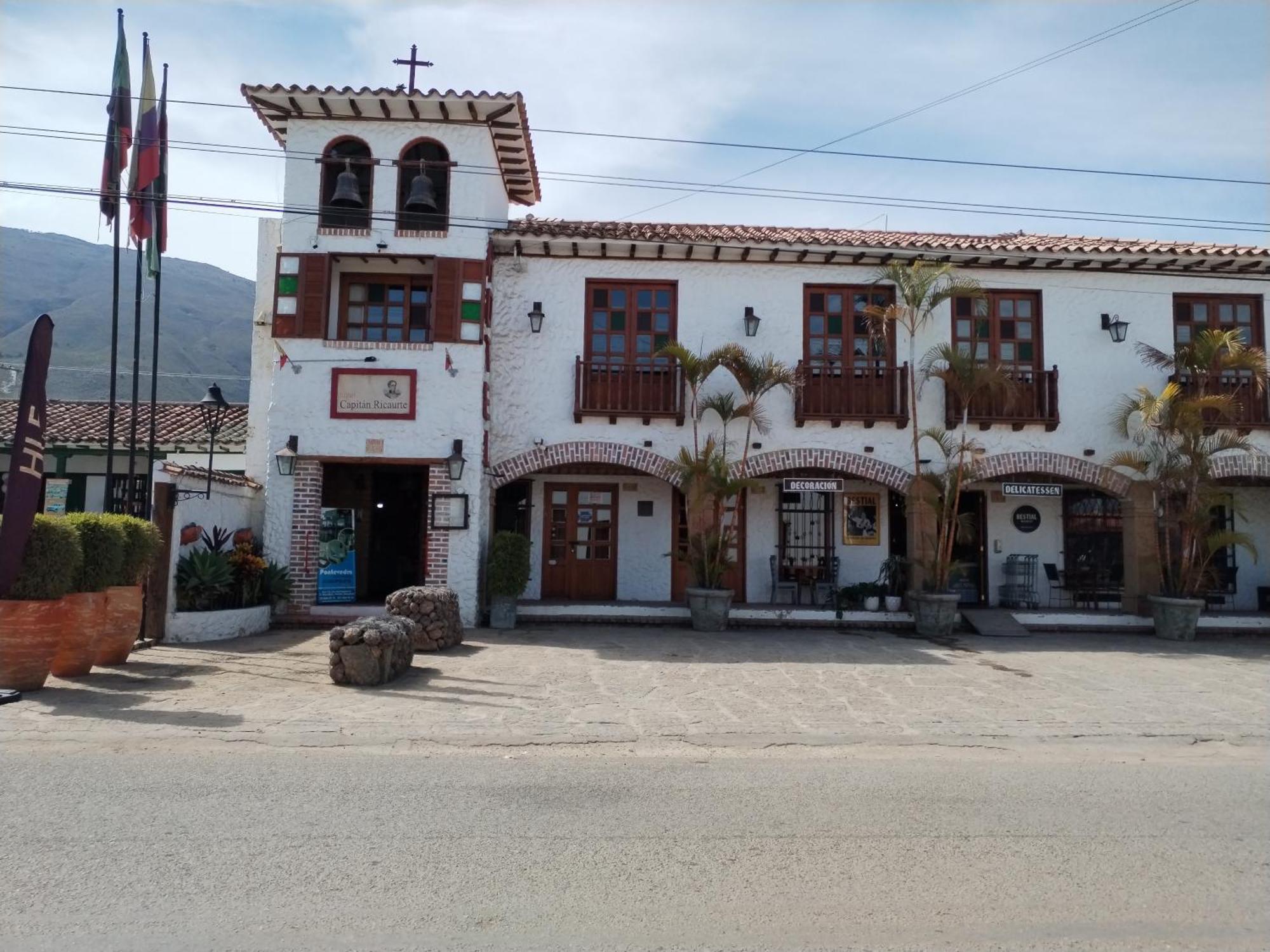 Hotel Capitan Ricaurte Villa de Leyva Exteriér fotografie